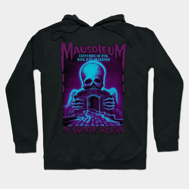 Mausoleum, Classic Horror, (Version 1) Hoodie by The Dark Vestiary